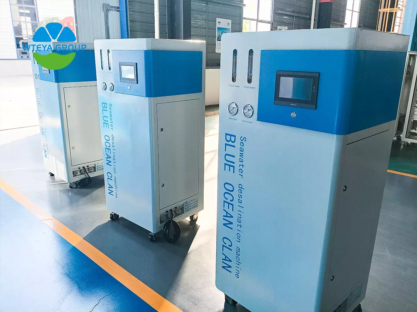 Three 4040 seawater desalination units for Mexico 5